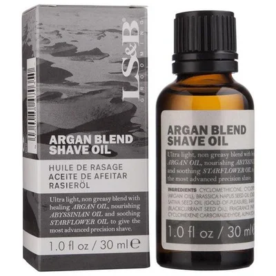 Lock, Stock & Barrel Argan Blend Shave Oil 30ml