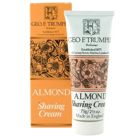 Geo. F. Trumper Almond Oil Soft Shaving Cream Tube 75g Image 1
