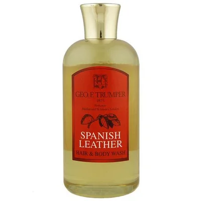 Trumpers Spanish Leather Hair and Body Wash - 200ml Travel