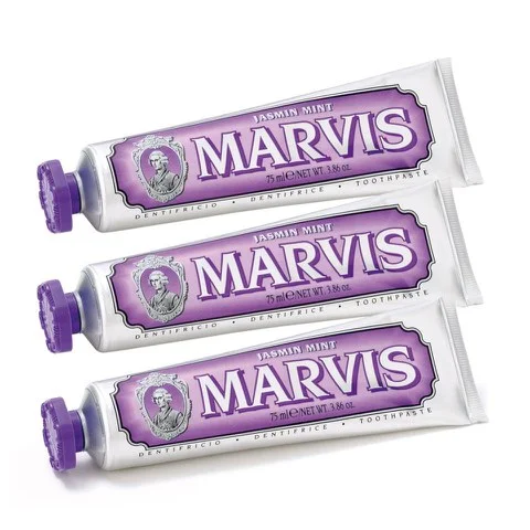 Marvis Jasmine Mint Toothpaste Triple Pack (3 x 75ml) Image 1