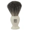 Geo. F. Trumper PB1IP Simulated Ivory Pure Badger Shaving Brush - Image 1