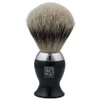Geo. F. Trumper IB2BS Black and Chrome Super Badger Shaving Brush - Image 1