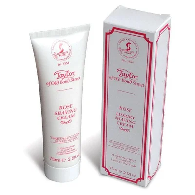 Taylor of Old Bond Street Shaving Cream Tube (75g) - Rose