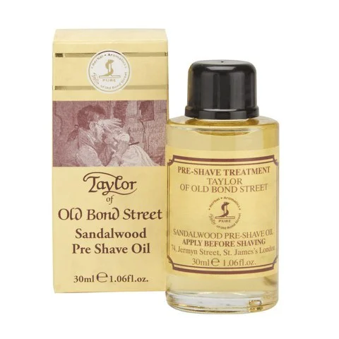 Taylor of Old Bond Street Sandalwood Pre-Shave Oil (30ml) Image 1