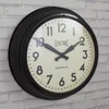 Newgate Giant Electric Wall Clock - Black - Image 1