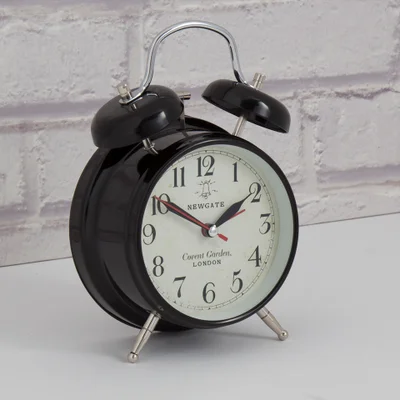 Newgate Covent Garden Medium Clock - Black