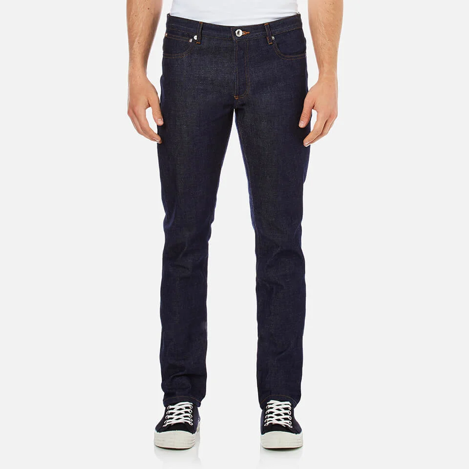 A.P.C. Men's Petit Standard Mid Rise Jeans - Selvedge Indigo Image 1