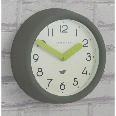 Newgate Pantry Wall Clock - Clockwork Grey