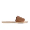 Ancient Greek Sandals Men's Midas Leather Slide Sandals - Cotto - Image 1