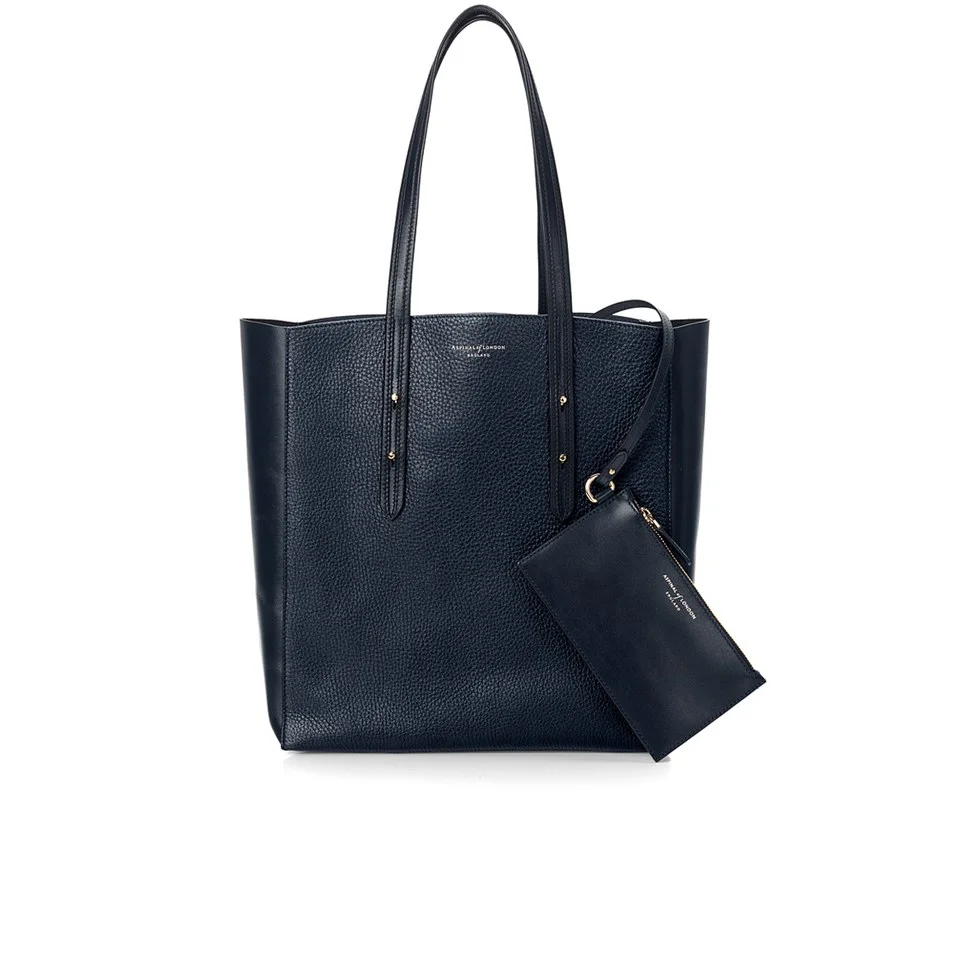 Aspinal of London Women's Essential Tote Bag - Navy Image 1
