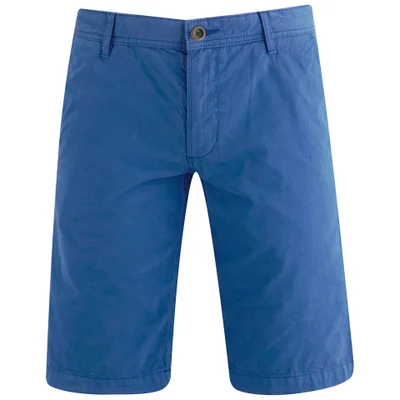 BOSS Orange Men's Regular Fit Schino Shorts - Electric Blue