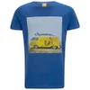 BOSS Orange Men's Tavey Crew Neck T-Shirt - Electric Blue - Image 1