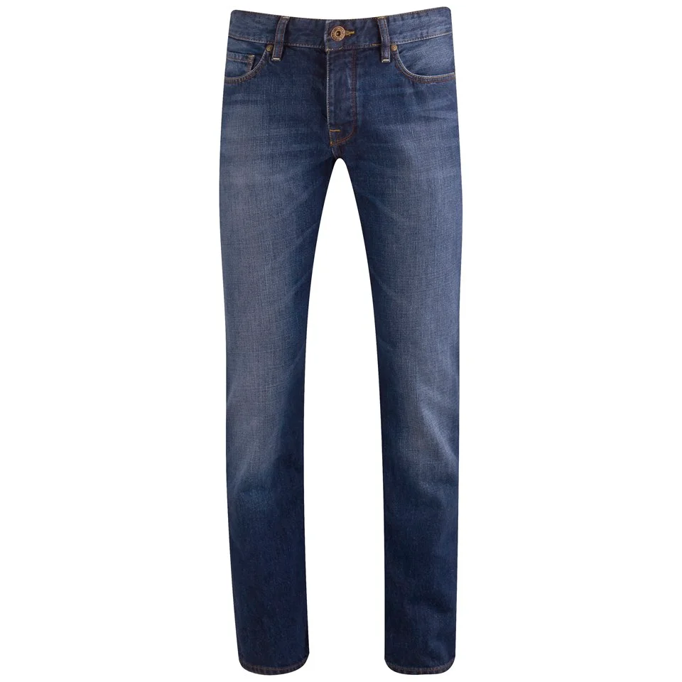 BOSS Orange Men's Straight Leg Denim Jeans - 428 Blue Image 1