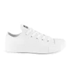 Converse Unisex Chuck Taylor All Star OX Canvas Trainers - White Monochrome - Image 1