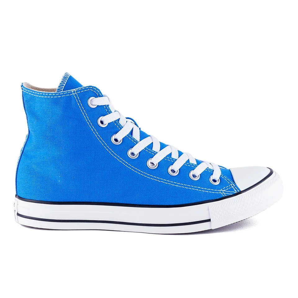 Converse Unisex Chuck Taylor All Star Canvas Hi-Top Trainers - Light Sapphire Image 1