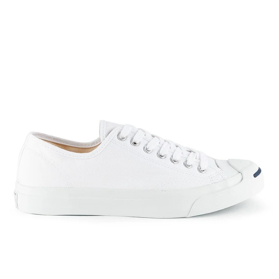 Converse Jack Purcell LTT Canvas Trainers - White Image 1