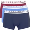 BOSS Hugo Boss Men's 3 Pack Boxer Shorts - Blue/Navy/Pink - Image 1