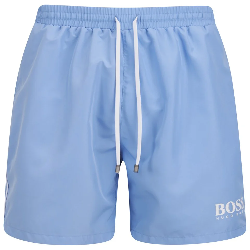 BOSS Hugo Boss Starfish Swim Shorts - Light Blue Image 1