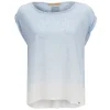 BOSS Orange Women's Todiscover Dip-Dye T-Shirt - Light/Pastel Blue - Image 1