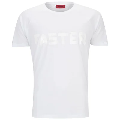 HUGO Men's Daster Short Sleeve T-Shirt - White