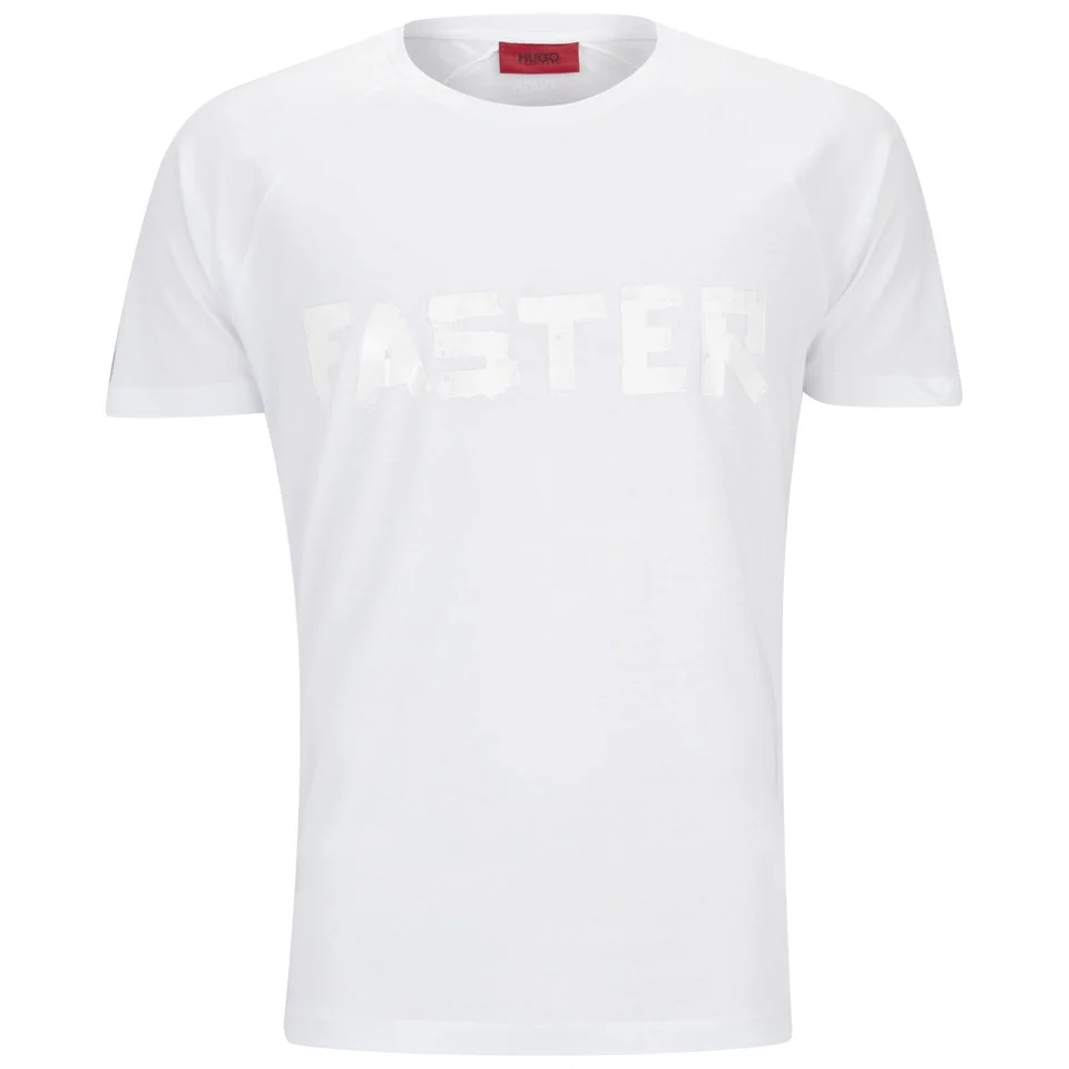 HUGO Men's Daster Short Sleeve T-Shirt - White Image 1