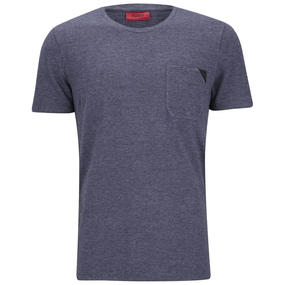 HUGO Men's Dianco Chest Pocket T-Shirt - Navy Image 1