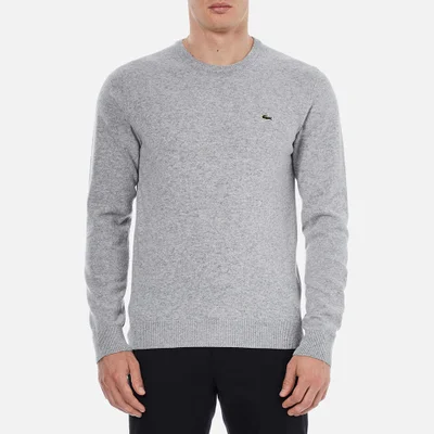 Lacoste Men's Basic Crew Knitted Jumper - Grey