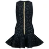 House of Holland Women's Jacquard Scuba Dress - Black Leopard - Image 1