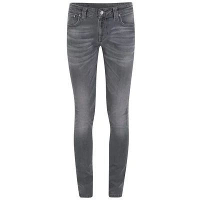 Nudie Jeans Women's Skinny Lin 'Skinny/Curved Waist' Jeans - Back to Grey