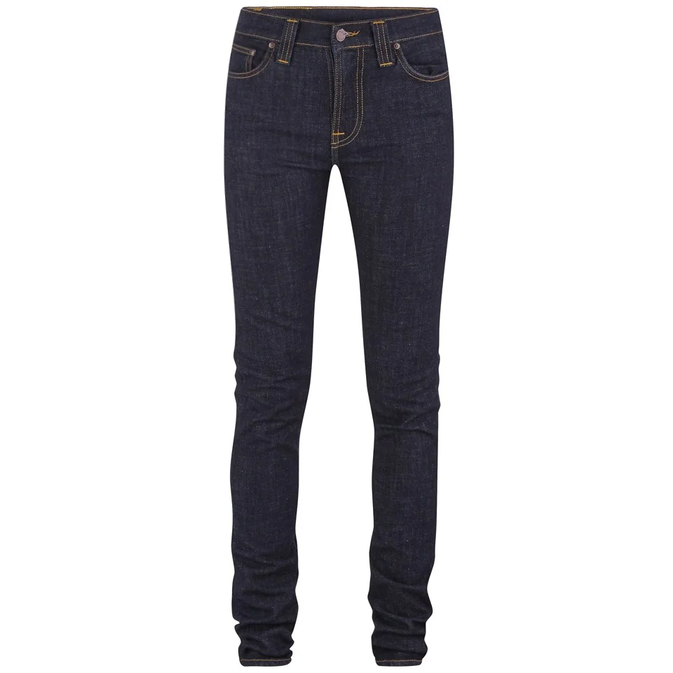 Nudie Jeans Women's High Kai 'Super-Tight/High-Waist' Jeans - Twill Navy Image 1