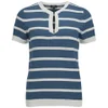 A.P.C. Women's Free City SS Pullover - Blue Steel - Image 1