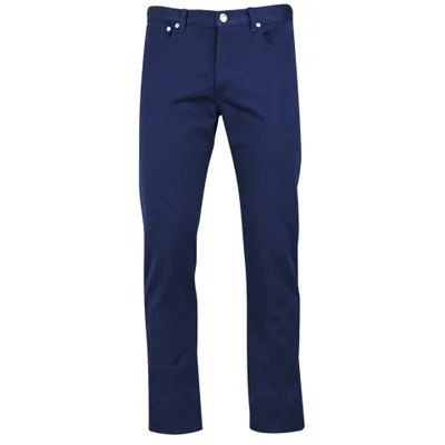 A.P.C. Men's Petit New Standard Trousers - Dark Blue Selvedge Gabardine
