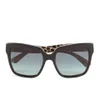 Dolce & Gabbana Enchanted Garden Women's Sunglasses - Black/Leo - Image 1