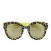 Dolce & Gabbana Enchanted Garden Women's Round Sunglasses - Leo/Yellow - Image 1