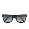 Polo Ralph Lauren Rectangular Men's Sunglasses - Rubber Blue - Image 1