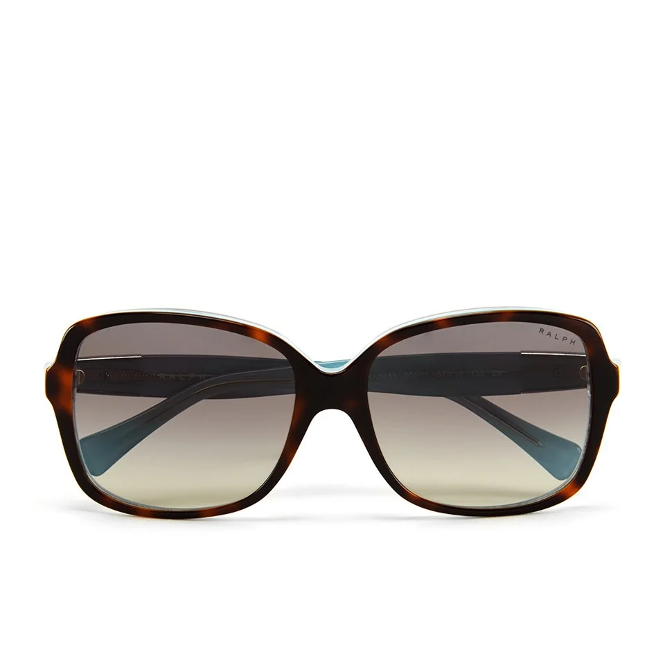Polo Ralph Lauren Reclangular Women's Sunglasses - Tort/Turquoise Image 1