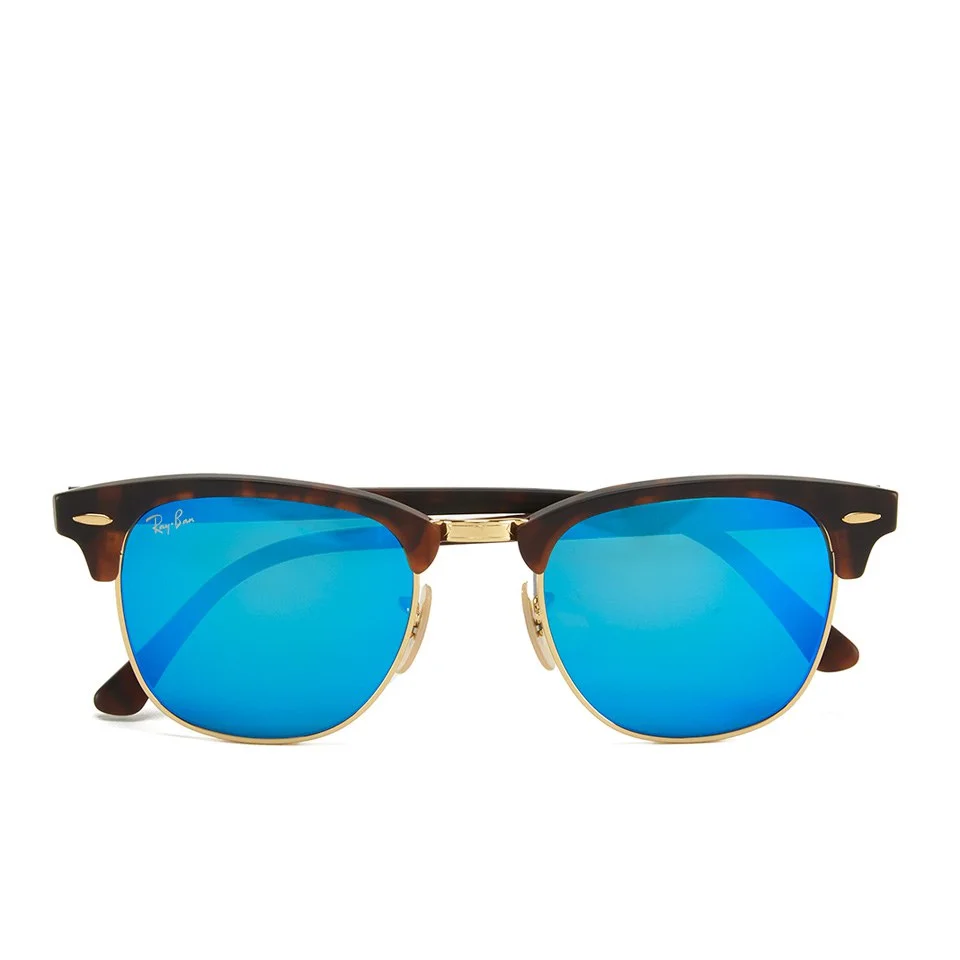 Ray-Ban Clubmaster Sunglasses - Sand Havana/Gold - 51mm Image 1
