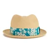 Christys' London Carnaby Snap Brim Hat - Natural - Image 1