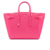 Aspinal of London Marylebone Tote Bag - Smooth Neon Pink - Image 1