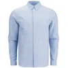 A.P.C. Men's Button-Down Oxford Long Sleeve Shirt - Blue - Image 1