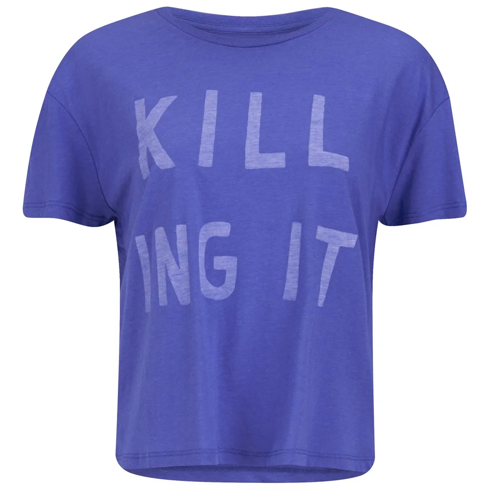 Zoe Karssen Women's Killing it T-Shirt - Daze Blue Image 1