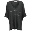 Wildfox Women's Sunday Morning My Other Bed T-Shirt - Dirty Black - Image 1