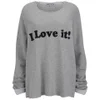 Wildfox Women's 'I Love It' Sweatshirt - Heather - Image 1