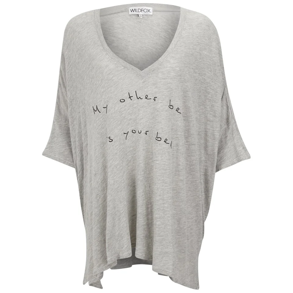 Wildfox Women's Sunday Morning V Neck My Other Bed Top - Vintage Lace Image 1