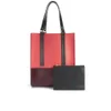 Danielle Foster Women's Kelly Tote Bag - Black/Coral/Burgundy - Image 1