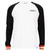 Carhartt Men's Riley Long Sleeve T-Shirt - White/Black - Image 1