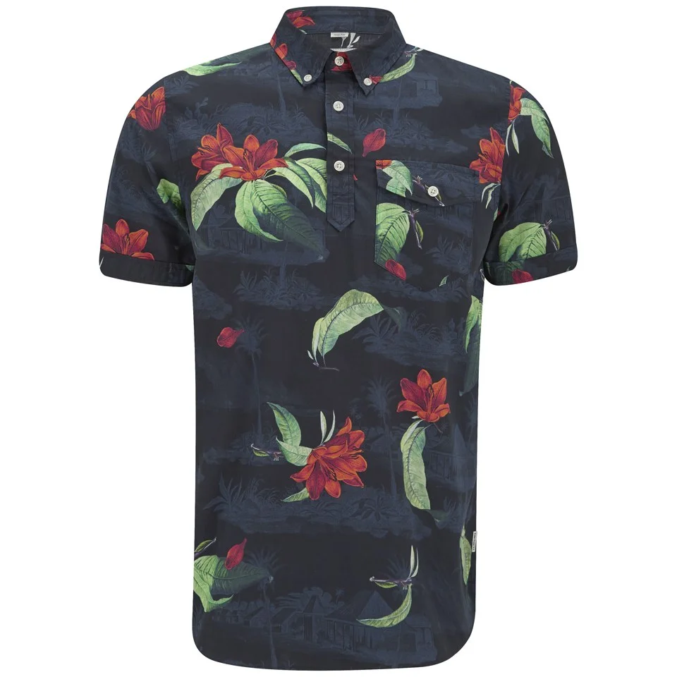 Carhartt Men's Roy Tropic Short Sleeve Shirt - Tropic Print Image 1