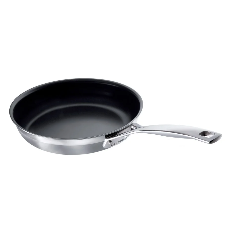 Le Creuset 3-Ply Stainless Steel Non-Stick Frying Pan - 24cm Image 1