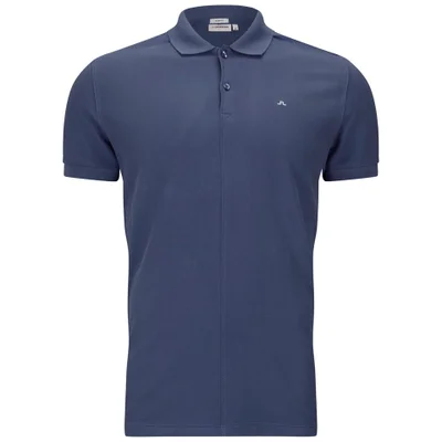 J.Lindeberg Men's Rubi Slim Fit Polo Shirt - Blue