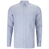 J.Lindeberg Men's Dani Button-Down Stretch Oxford Long Sleeve Shirt - Light Blue - Image 1